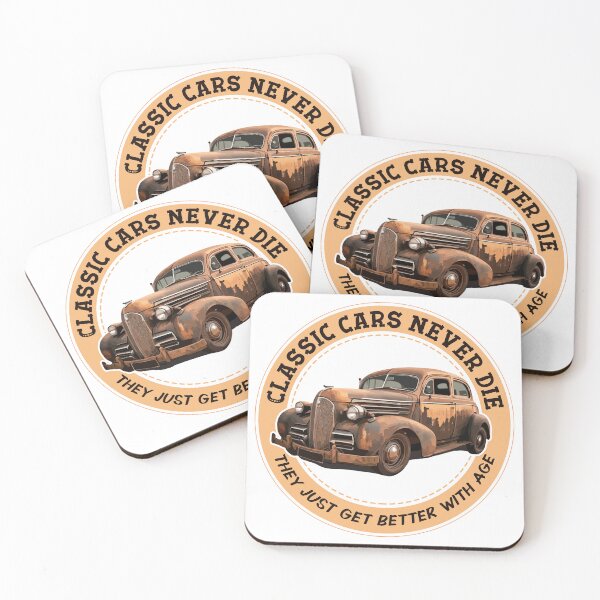 Item preview, Vintage Cars Collection - Design for Classic Car Lovers designed and sold by StickerAndLove.