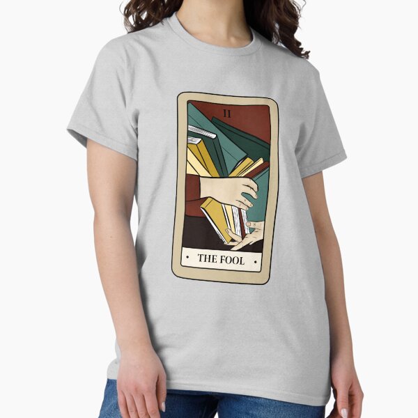 Artikel-Vorschau von Bücherhaftes Tarot – Der Narr, designt und verkauft von indiebookster.