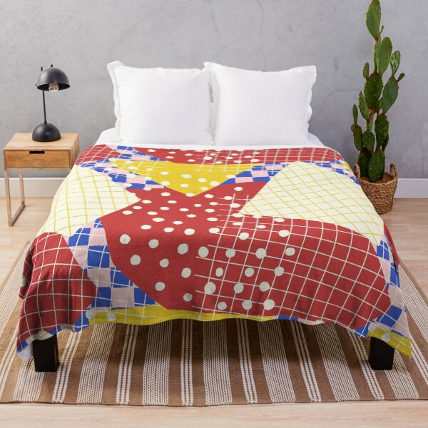 Item preview, Retro Pattern Clash - Primary designed and sold by latheandquill.