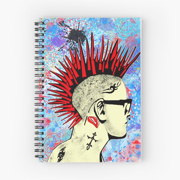 Item preview, red punk designed and sold by shaunmk.