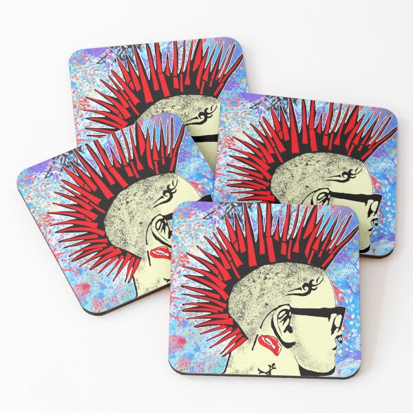 Item preview, punk rojo designed and sold by shaunmk.