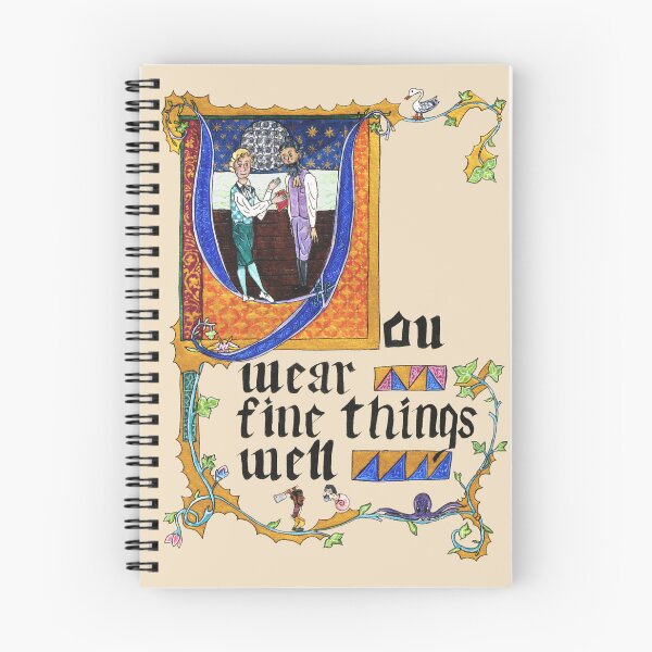 Item preview, You Wear Fine Things Well - Medieval Style designed and sold by Njam.