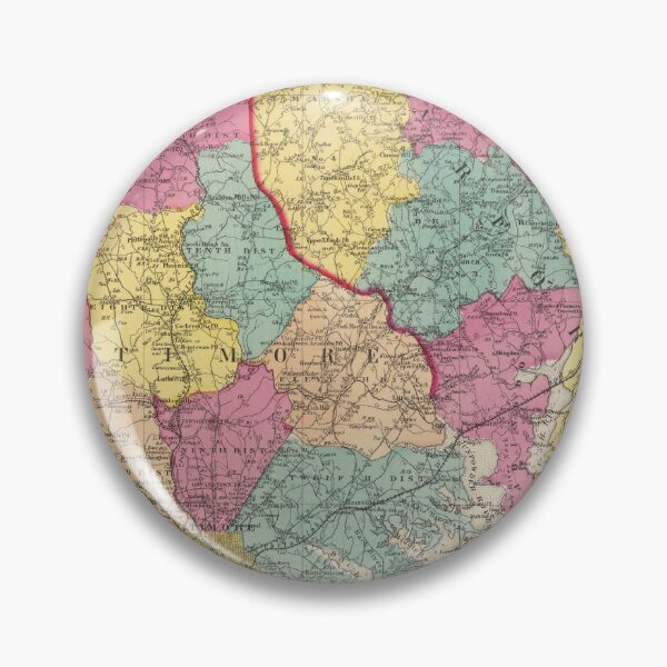 Item preview, Vintage Baltimore & Harford County MD Map (1873) designed and sold by BravuraMedia.