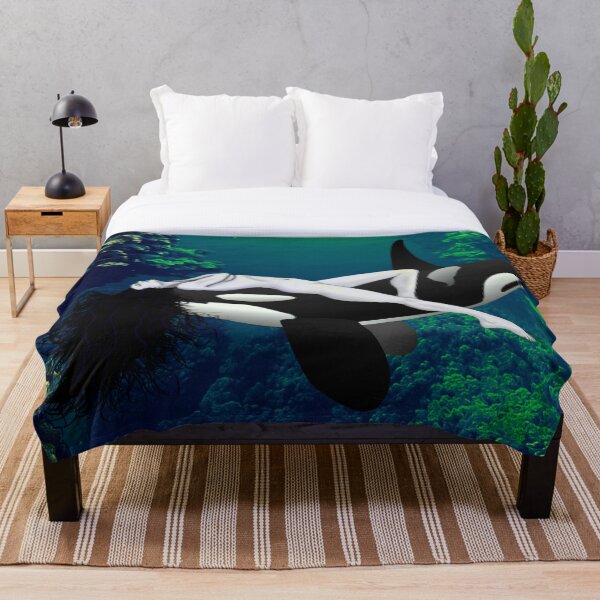 Aperçu de l'œuvre Sedna, la déesse inuite de la mer Badass créée et vendue par MsPinkDesigns.