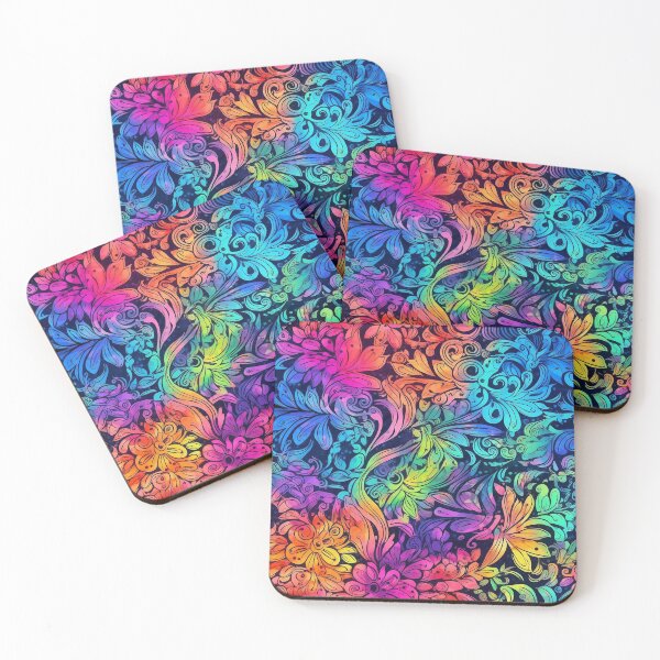 Item preview, Rainbow flowers designed and sold by BloodRubyz.