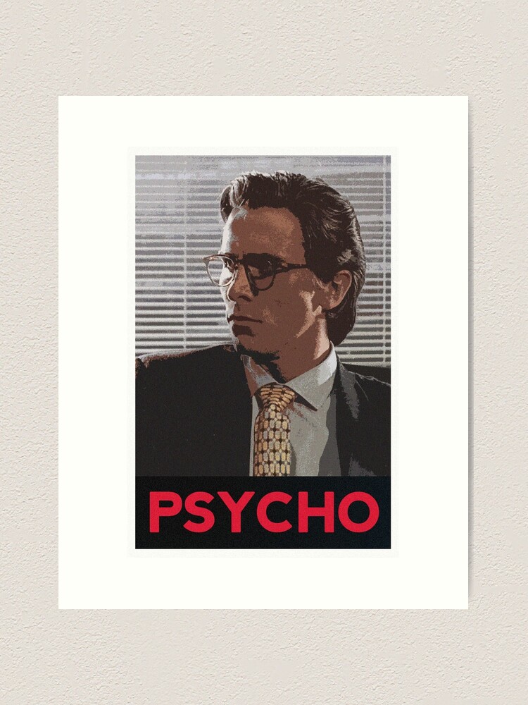 Patrick Bateman Gigachad Meme | Art Board Print