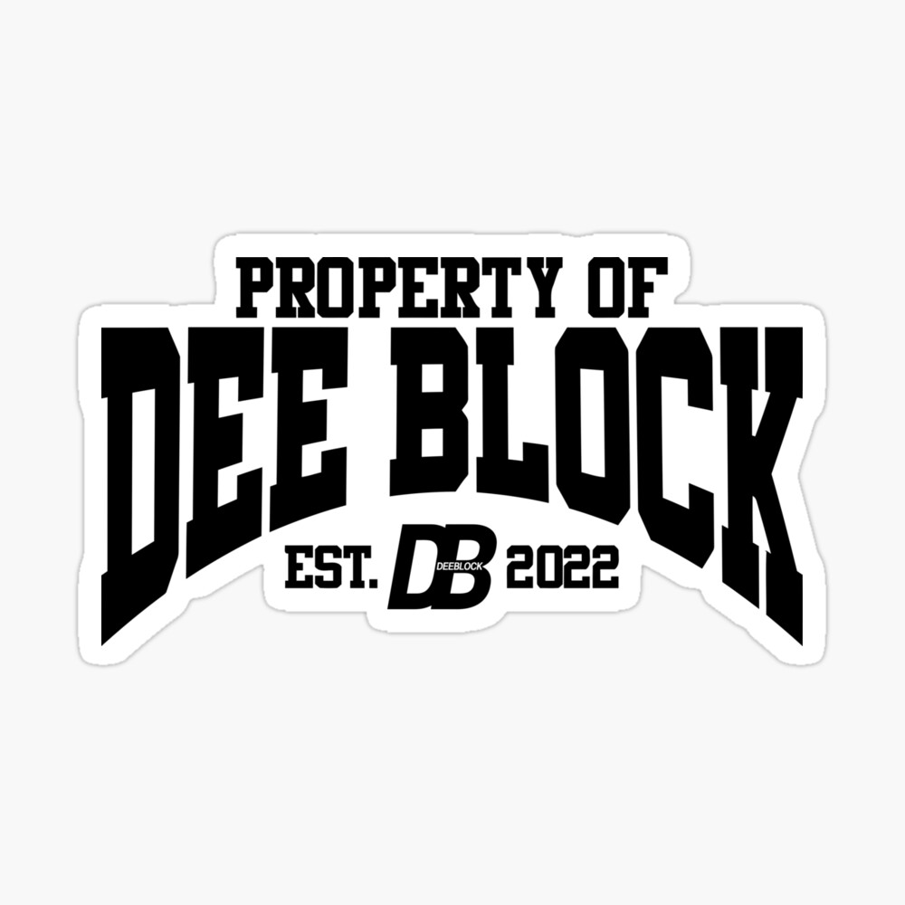 Duke Dennis Merch Property of Dee Block Pillow