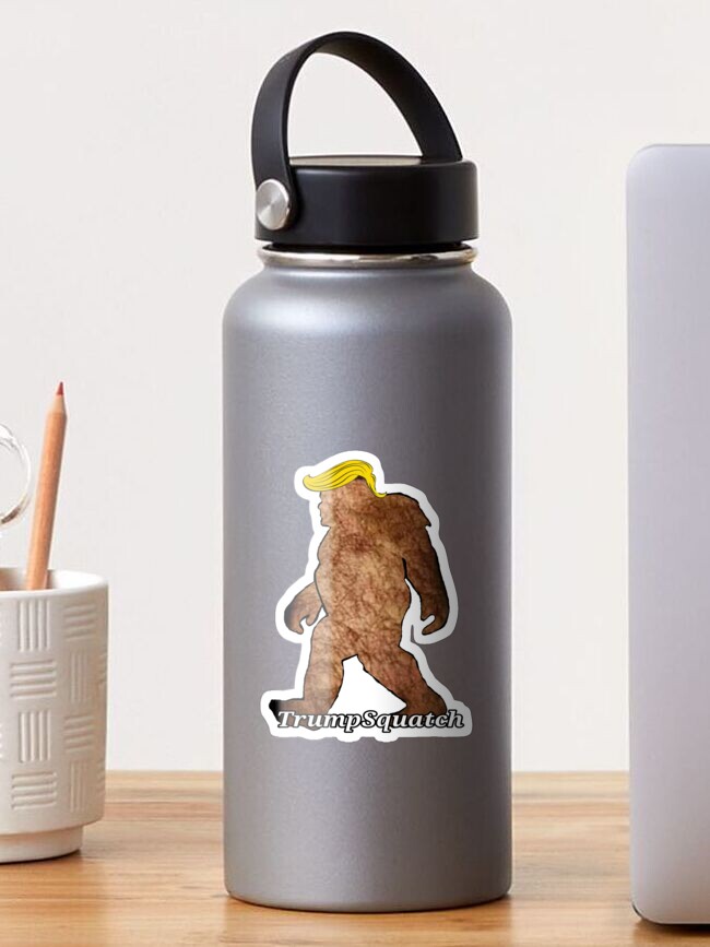 Thumbnail 1 of 3, Sticker, TRUMP bigfoot designed and sold by NativeGraffix.