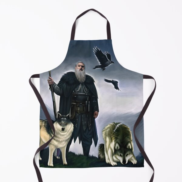 Item preview, Odin with his ravens and wolves designed and sold by pswindells.