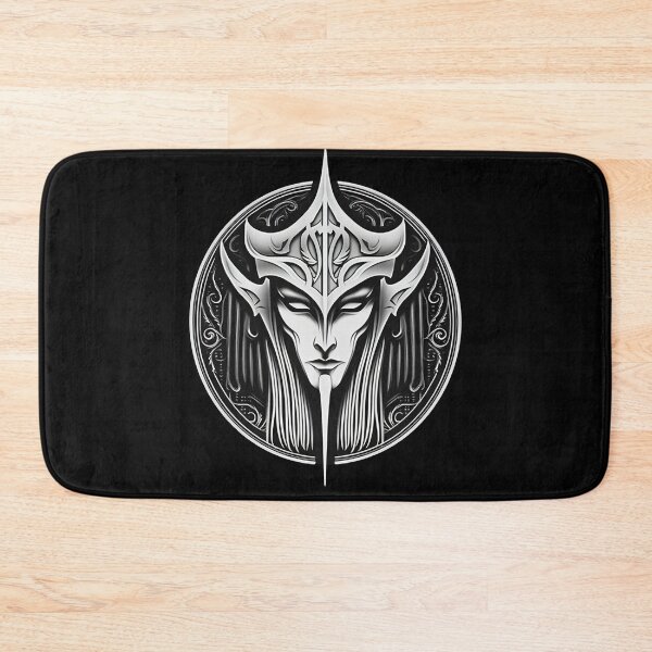 Item preview, "Dark Elven Elegance" Sticker Design - Striking Illustration for Dark Elf Enthusiasts designed and sold by Juuskus.