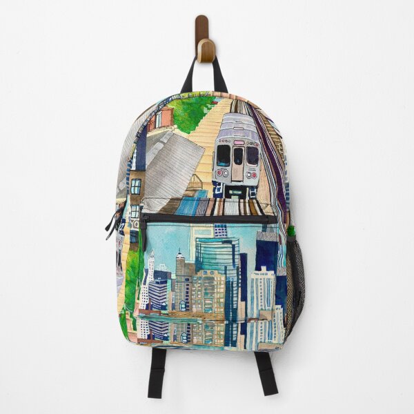 Item preview, L - Pink Line - Chicago CTA designed and sold by alchemyopolis.