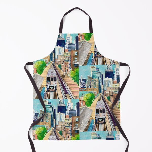 Item preview, L - Pink Line - Chicago CTA designed and sold by alchemyopolis.