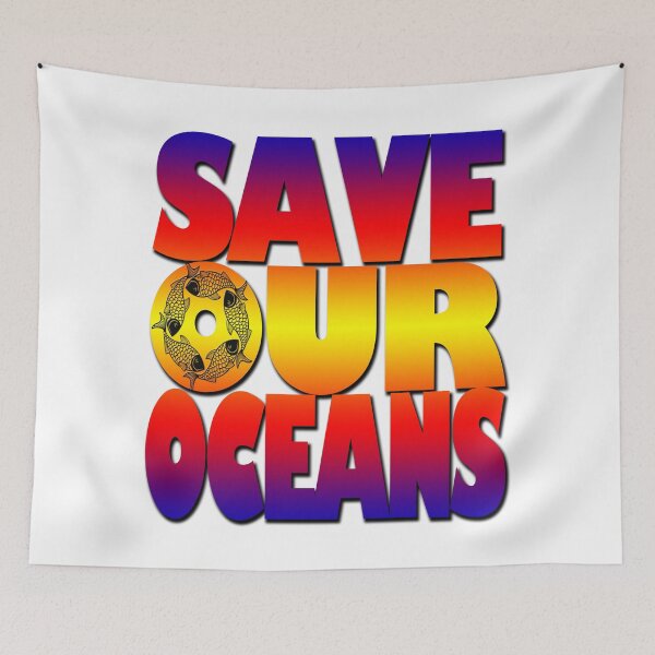 Item preview, Save our oceans designed and sold by likbatonboot.
