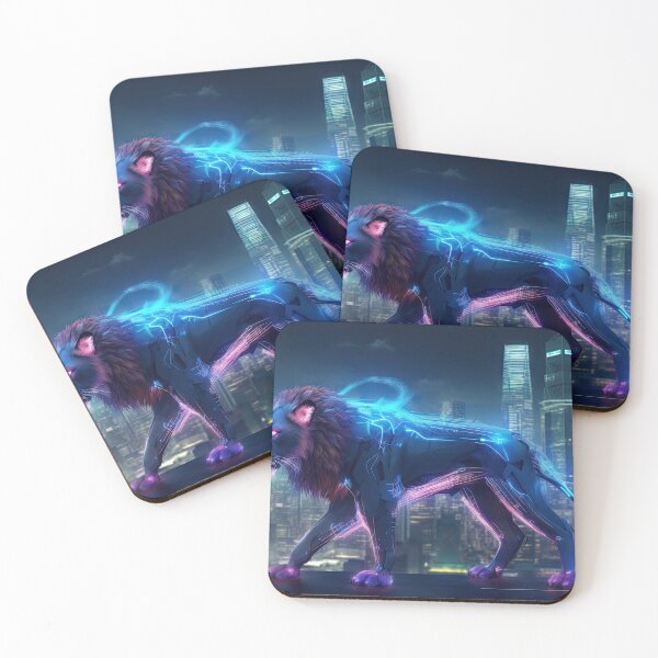 Item preview, Neon Jungle King designed and sold by Cosmic-graphics.