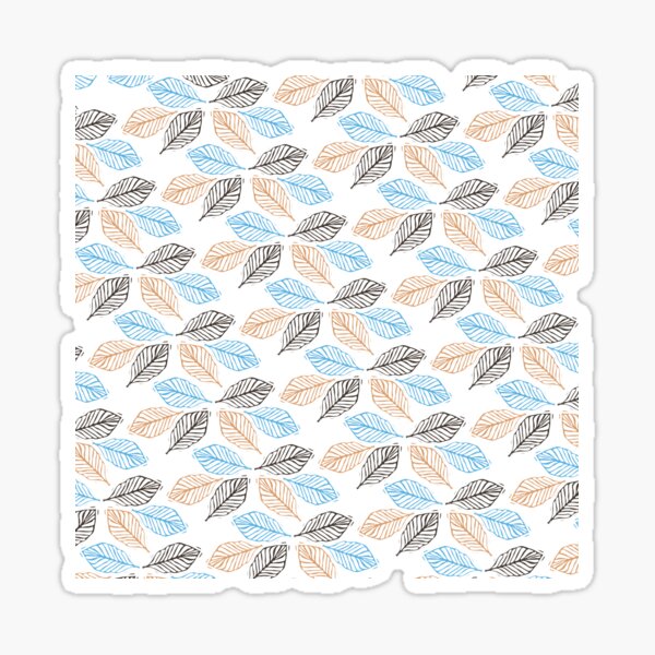 WINTER LEAVES Sticker