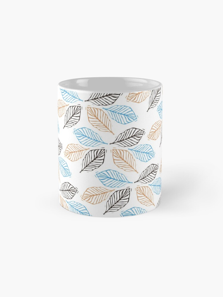 Alternate view of WINTER LEAVES Mug