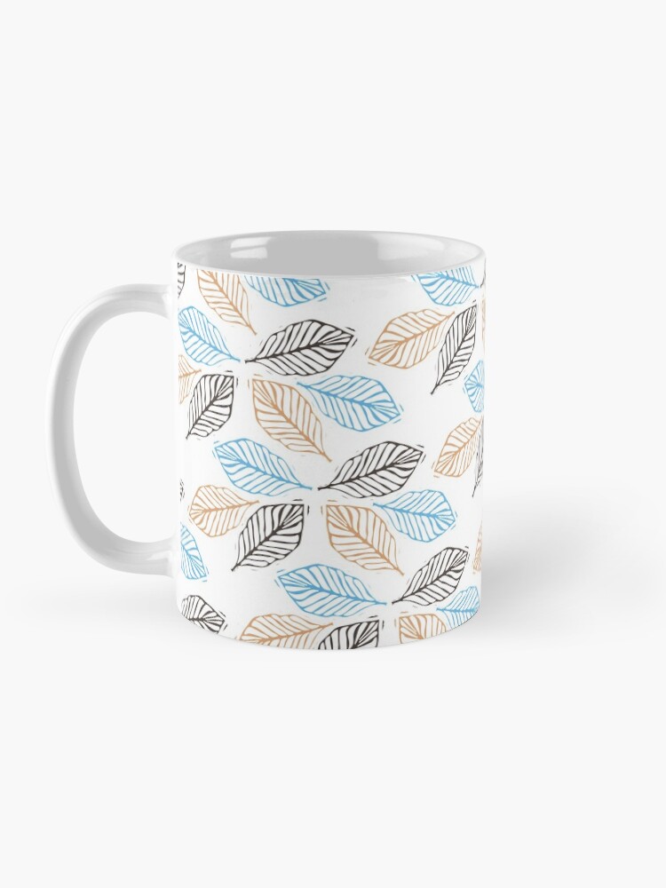 Alternate view of WINTER LEAVES Mug