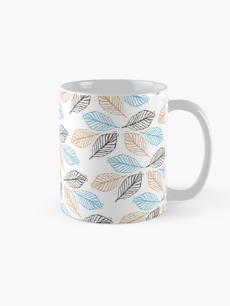Alternate view of WINTER LEAVES Mug