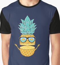 Pineapple Summer Sunglasses Graphic T-Shirt