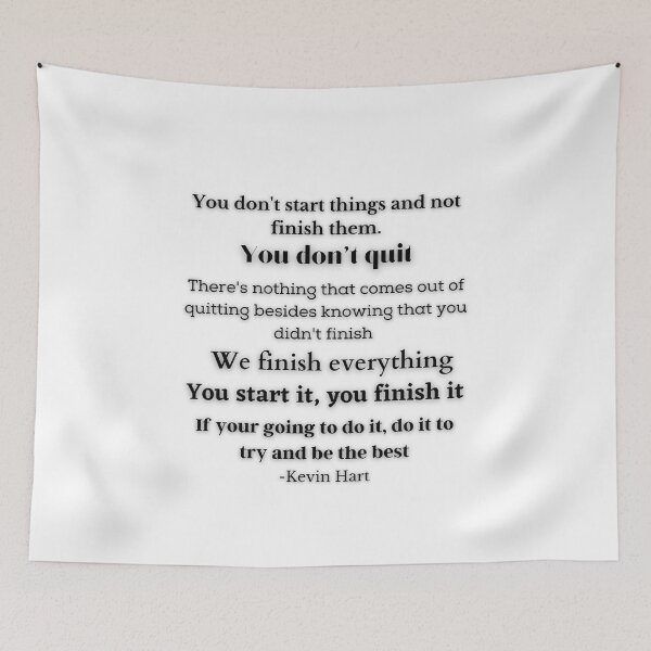 Item preview, Kevin Hart on Quitting  designed and sold by DFL-store.