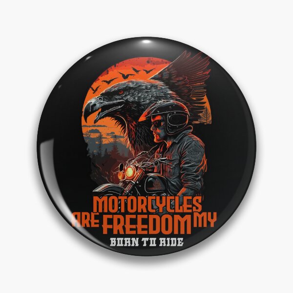 Item preview, Motorcycles are my freedom designed and sold by strightvelocity.