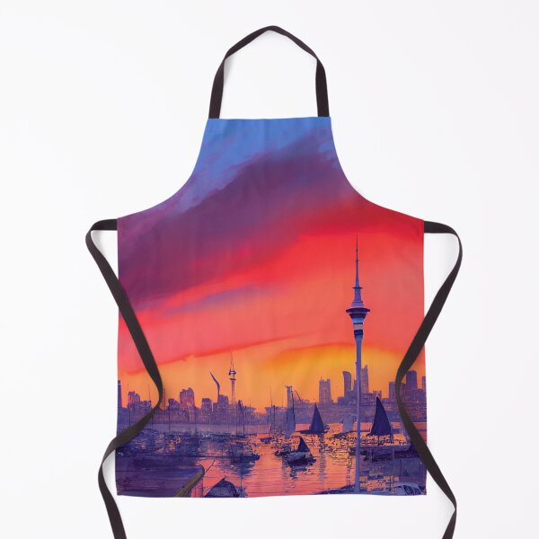 Item preview, Auckland City Skyline Sunset designed and sold by Places On Earth.