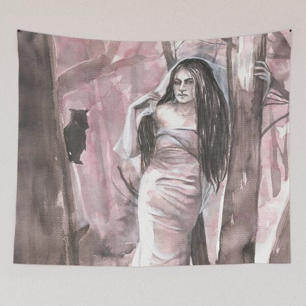 Item preview, Mystic Woods Witch designed and sold by lysswhitart.