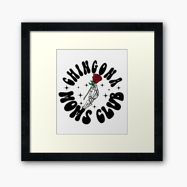 Vista previa del artículo con la obra «Chingona Moms Club, BestMoms Club, Latina MaMa, Mamà Latina, Chingona, Día de la Madre, Regalo del Día de la Madre», diseñado y vendido por Lam Assia.