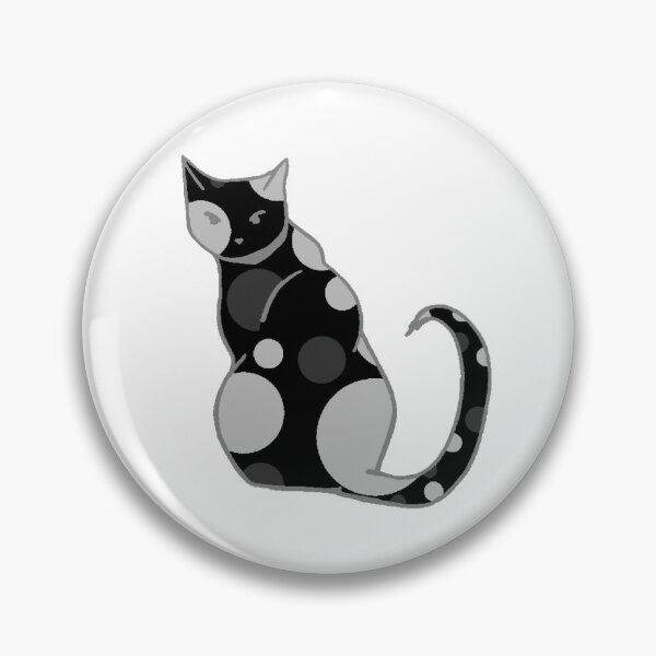 Item preview, Glaring Kitty, Black designed and sold by Art-and-Cats.
