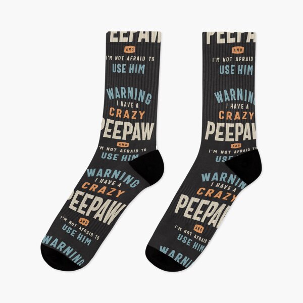 Item preview, Crazy Peepaw - Fearless Defender of Dad & Grandpa designed and sold by cidolopez.