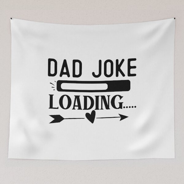 Item preview, Dad Joke Loading - Funny Father Humor designed and sold by Emaga Digital Studio.