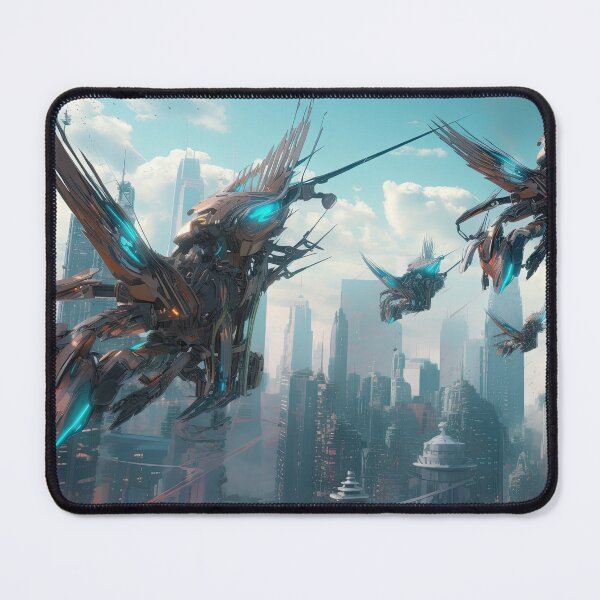 Item preview, Neon Aviary designed and sold by Cosmic-graphics.