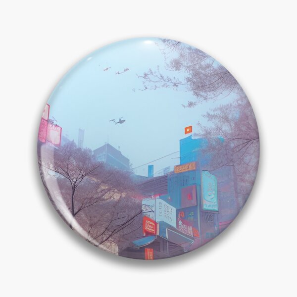 Item preview, Blooming Beauty: Seoul Street Cherry Blossom designed and sold by Places On Earth.