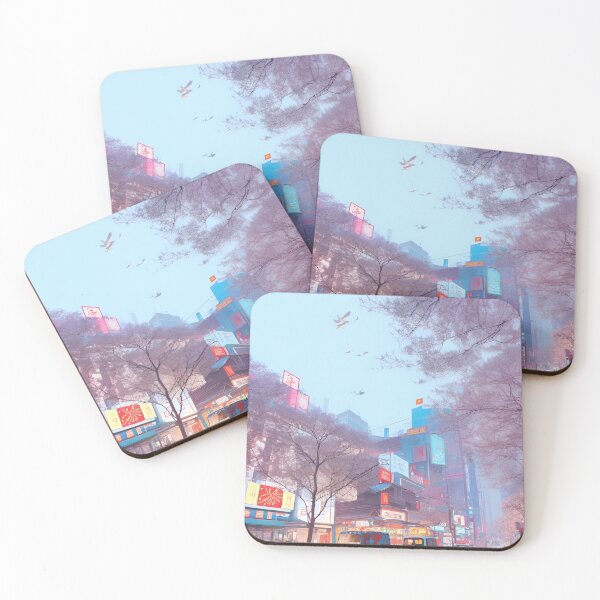 Item preview, Blooming Beauty: Seoul Street Cherry Blossom designed and sold by Places On Earth.