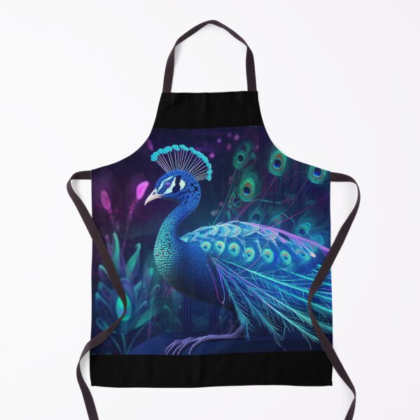 Item preview, Neon Peacock designed and sold by Cosmic-graphics.