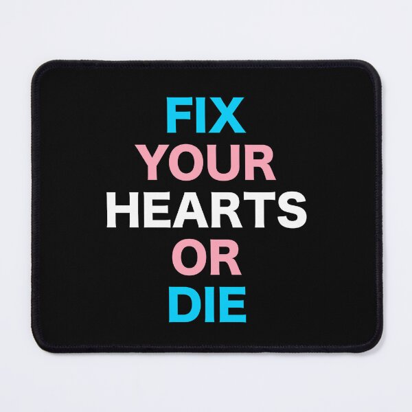 Item preview, FIX YOUR HEARTS OR DIE designed and sold by ruzkin.