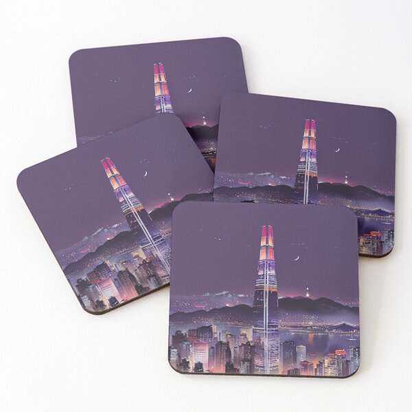 Item preview, Skyline of Seoul designed and sold by Places On Earth.