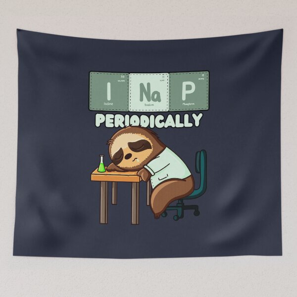 Item preview, I Nap Periodically Sloth designed and sold by Give Me that Pencil.