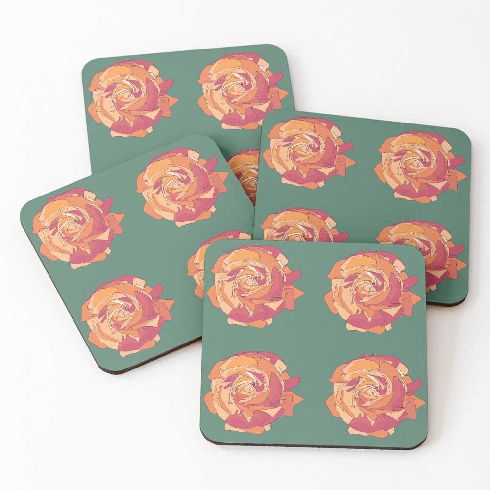 Item preview, Coasters (Set of 4) designed and sold by Aab-Rangi.