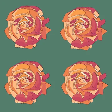 Artwork thumbnail, Summer Roses by Aab-Rangi