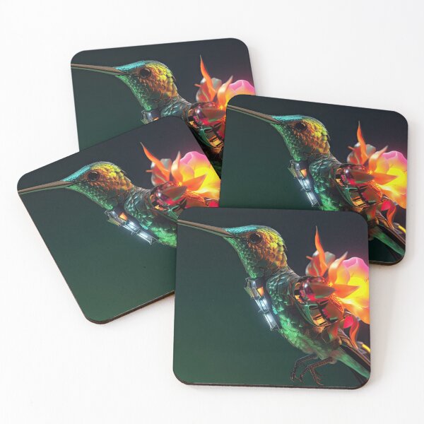 Item preview, Techno Hummingbird designed and sold by Cosmic-graphics.