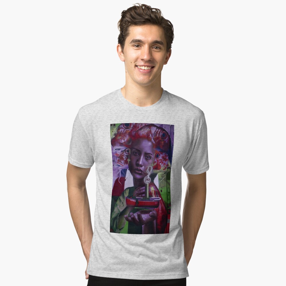 Item preview, Tri-blend T-Shirt designed and sold by nexgraff.