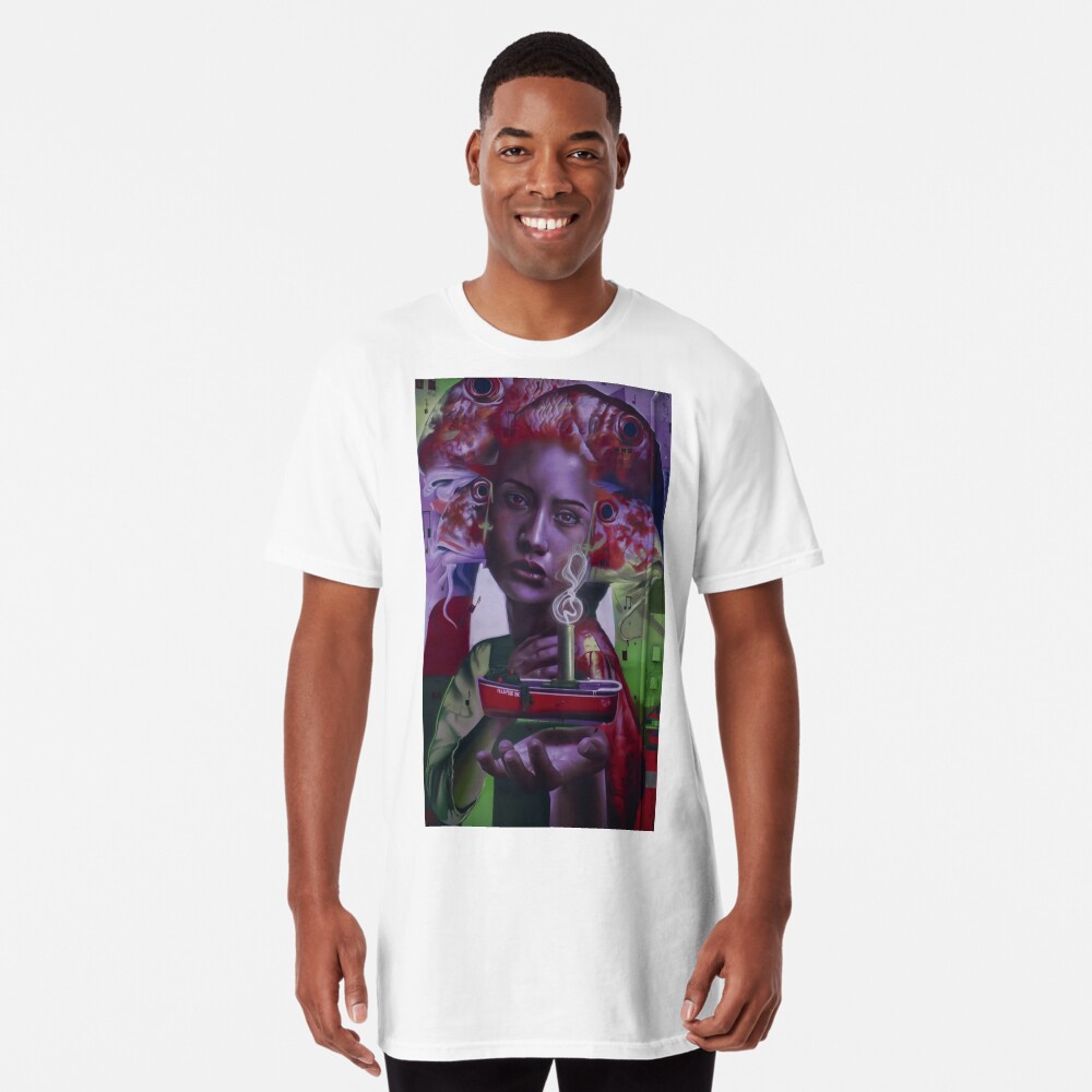 Item preview, Long T-Shirt designed and sold by nexgraff.