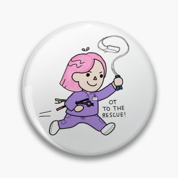 Item preview, Occupational Therapist To The Rescue designed and sold by sareberries.