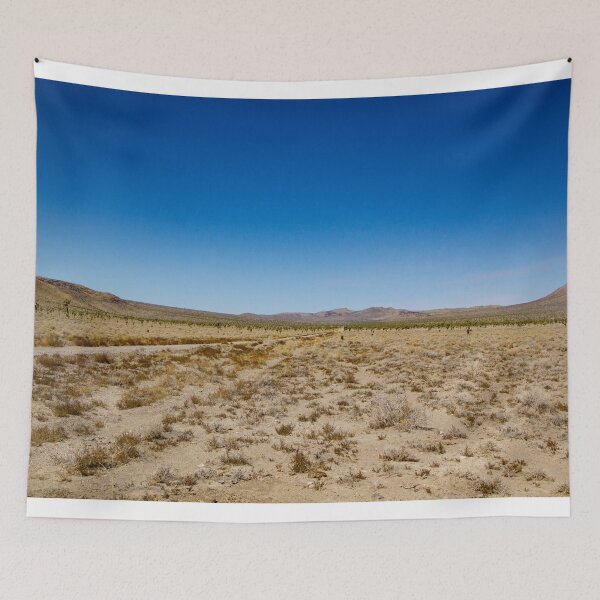 Item preview, Flat desert landscape with a deep blue sky designed and sold by Shizenkai.