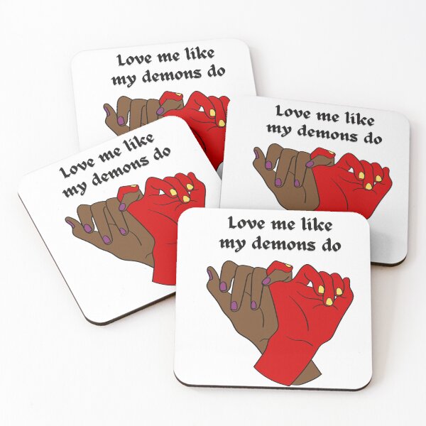 Item preview, Love Me Like My Demons Do v2 designed and sold by ColorRealm.
