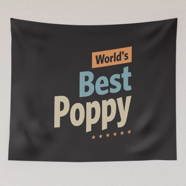 Item preview, World's Best Poppy - Dad, Grandpa Funny designed and sold by cidolopez.