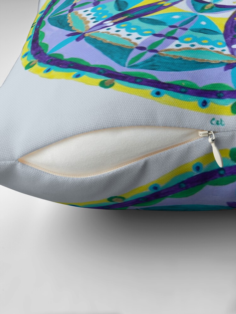 Thumbnail 2 of 4, Pillow, Water Drop designed and sold by opalartist.