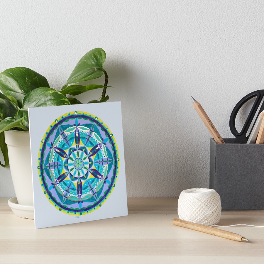Item preview, Art Board Print designed and sold by opalartist.