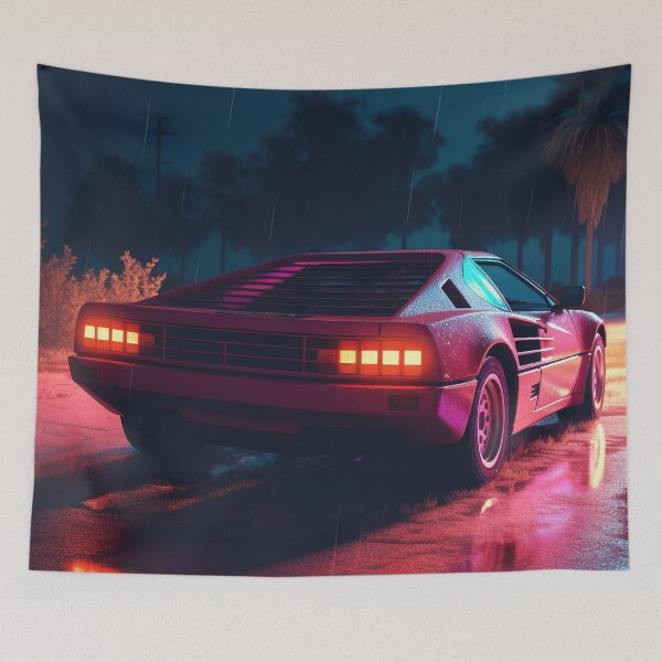Item preview, Future Drive: Neon Trails of Synthwave Adventure designed and sold by Mullet Monkey.